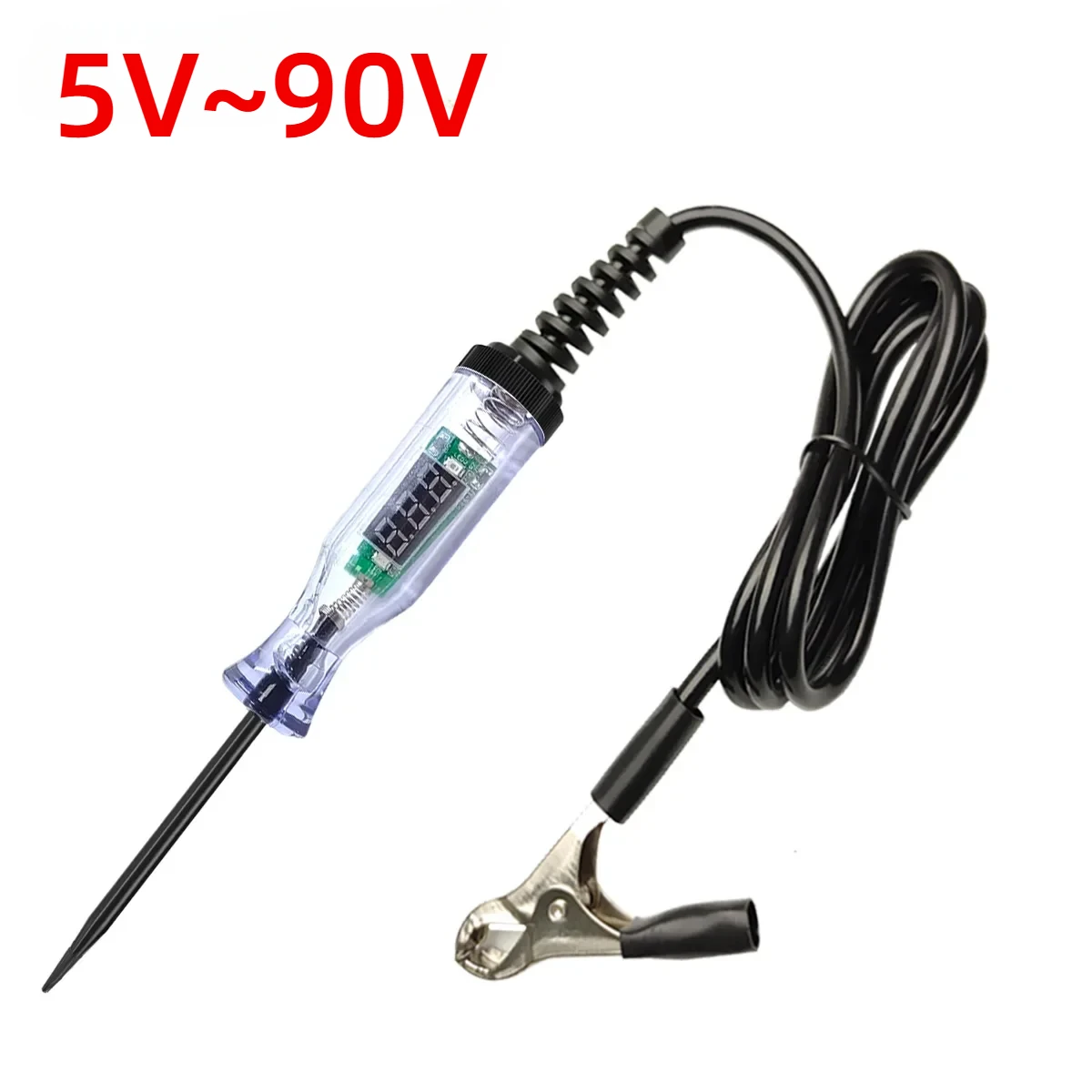 Test Light Automotive, 5-120V DC Test Light Avec Affichage De Tension