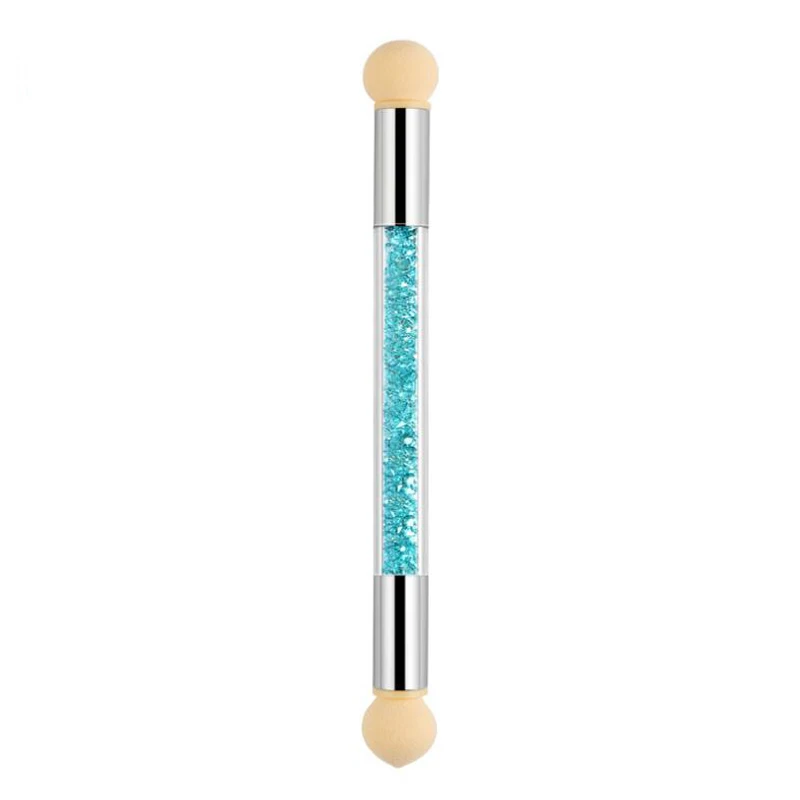 Manicure Smudge Gradient Pen Nail Dyeing Pen Sponge with dual replaceable Heads Beauty Nail Tools Painting