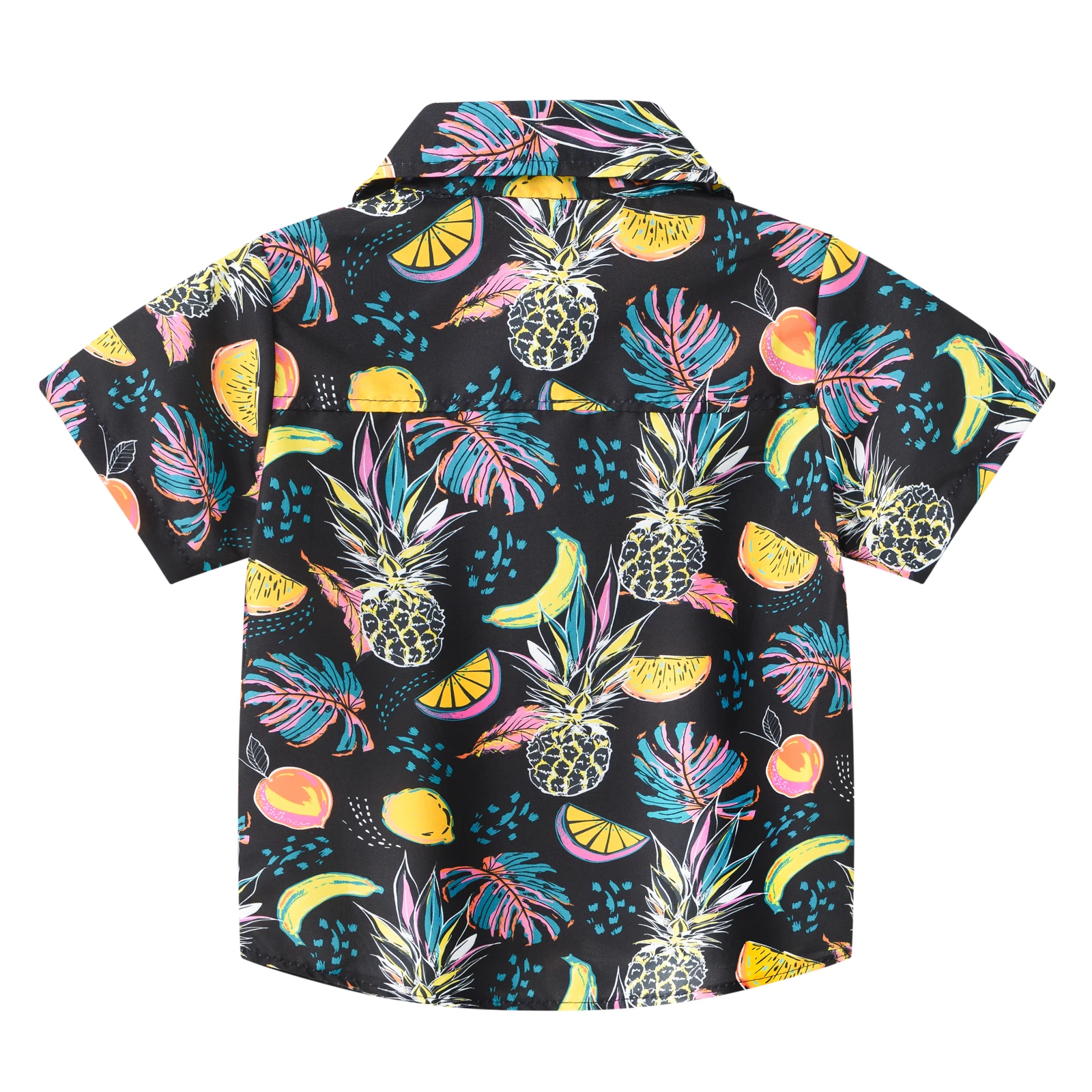 Boys and girl infants and young children casual Joker printing fashion short-sleeved baby thin summer short-sleeved shirt kids shirts