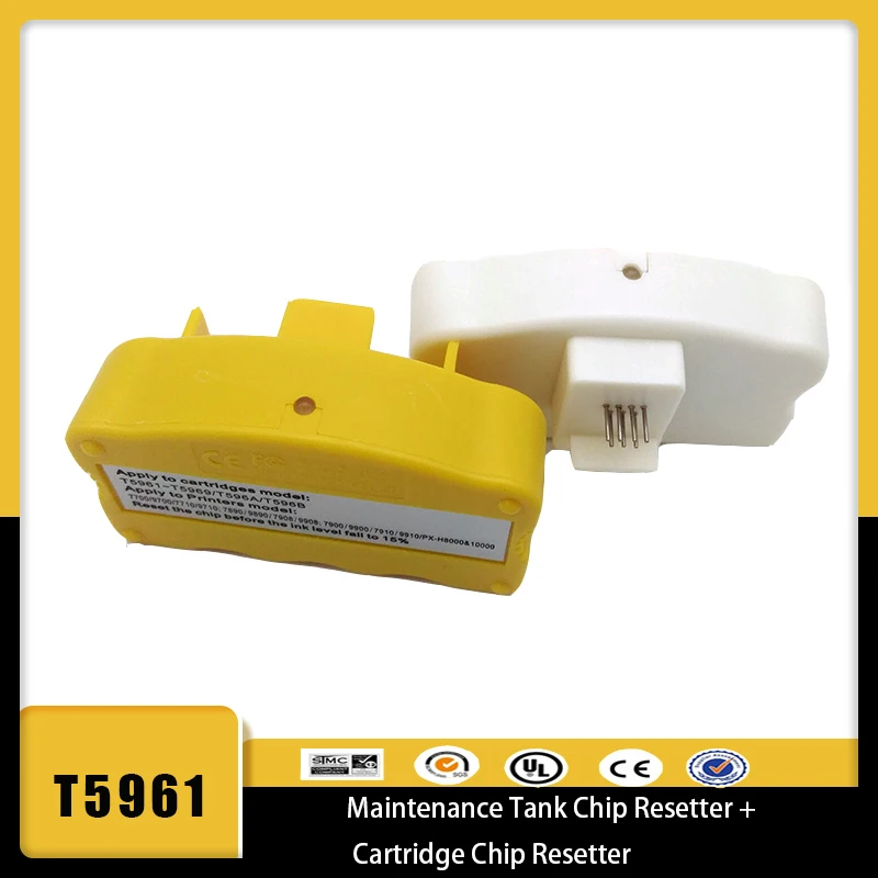 

Восстановитель чипа резервуара vilaxh + сброс чипа картриджа для принтера Epson 7700 7710 9700 9710 9700 9710