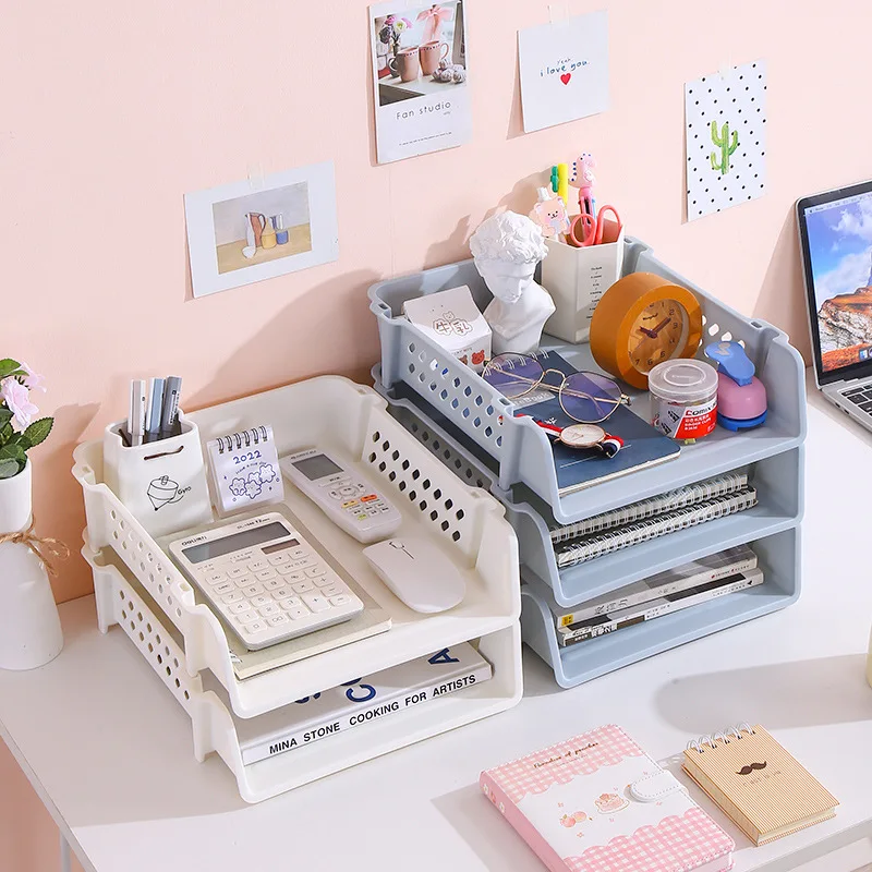 

Office Desktop Stackable Storage Box, Household Drawer Style Storage Rack, Desk Debris, Cosmetics, Multi-layer Storage Box