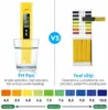High Accuracy 0.01 LCD Digital PH Meter Tester for Water Food Aquarium Pool Hydroponics Pocket Size PH Tester Large LCD 0-14 PH 6