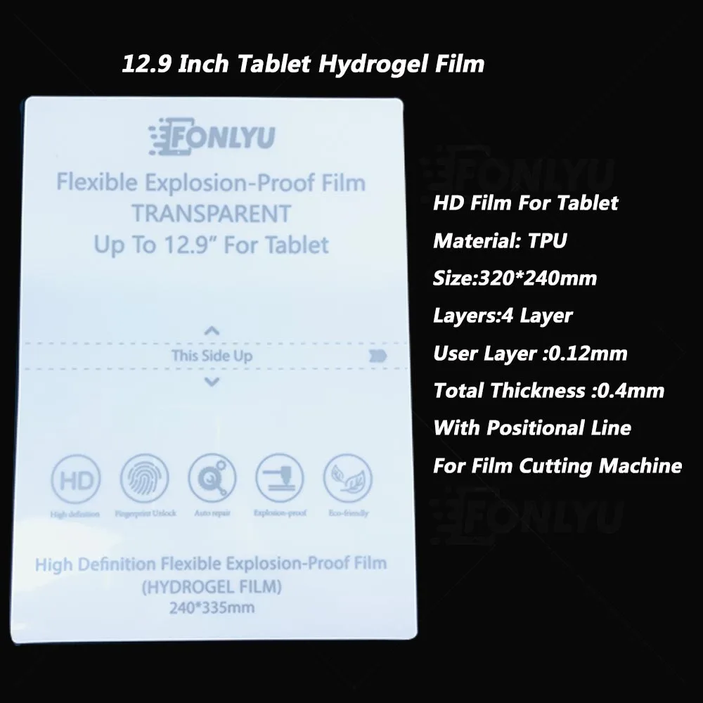 10 pcs HD 12.9 inch