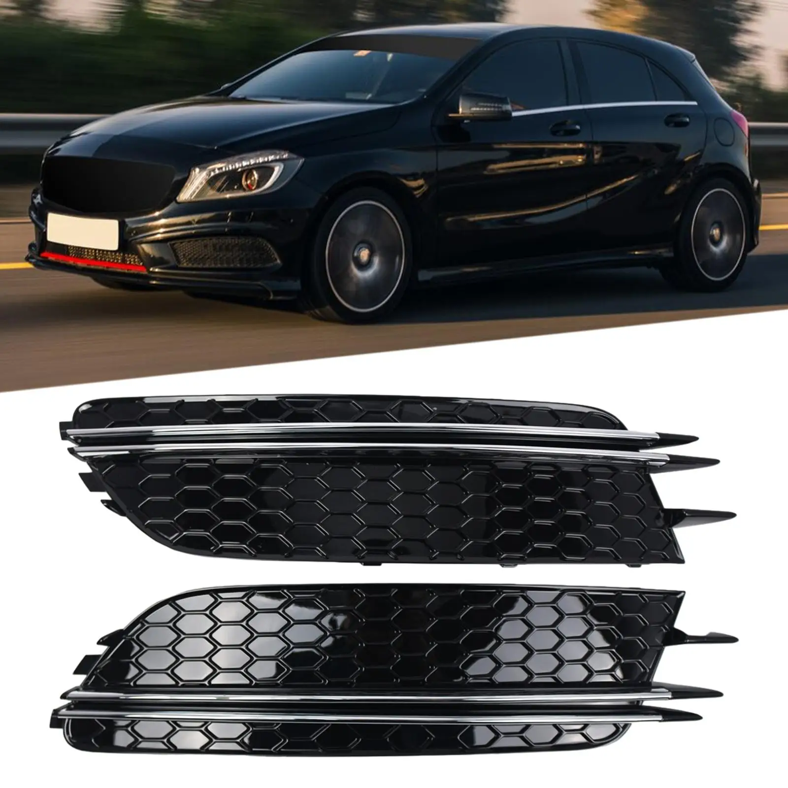 

Bumper Grid Cover Premium 4G0807682F for A6 C7 2012-2015 Pre-facelift