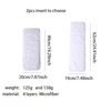 2PCS Adult Diapers Large Size Washable Cloth Diaper Patients Elderly Reusable Incontinence Underwear Pants with Insert to Choose 5