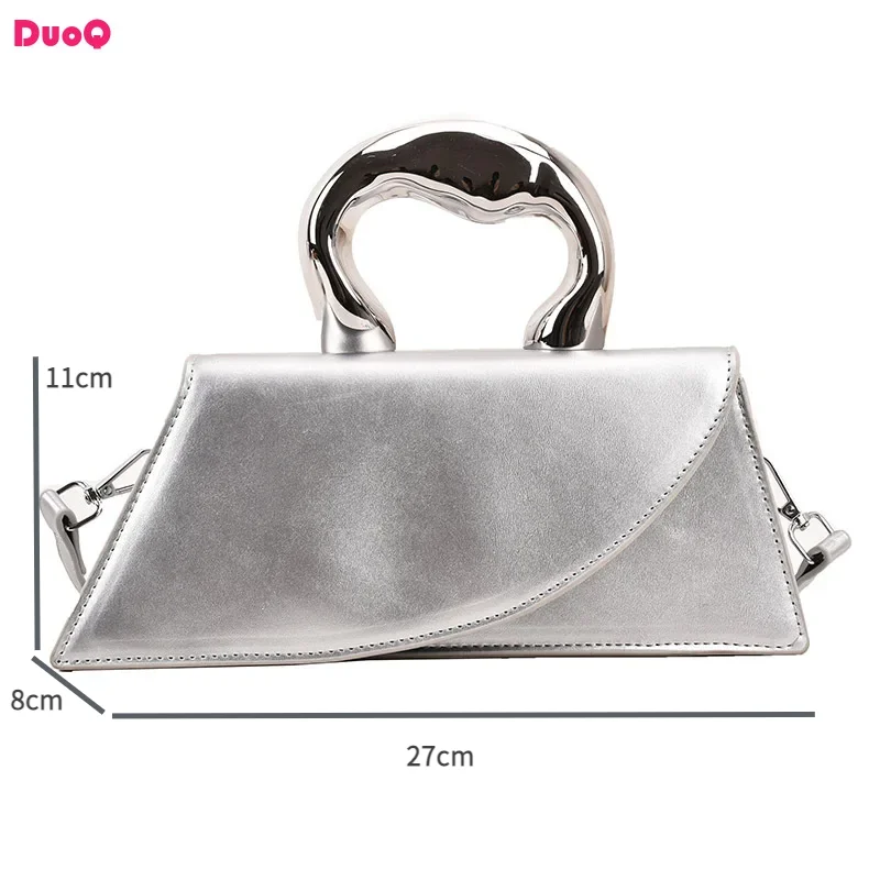 

Fashionable Women's Single Shoulder Bag High Quality PU Cute and Exquisite Handbag Simple and Elegant Multicolour Retro Trends