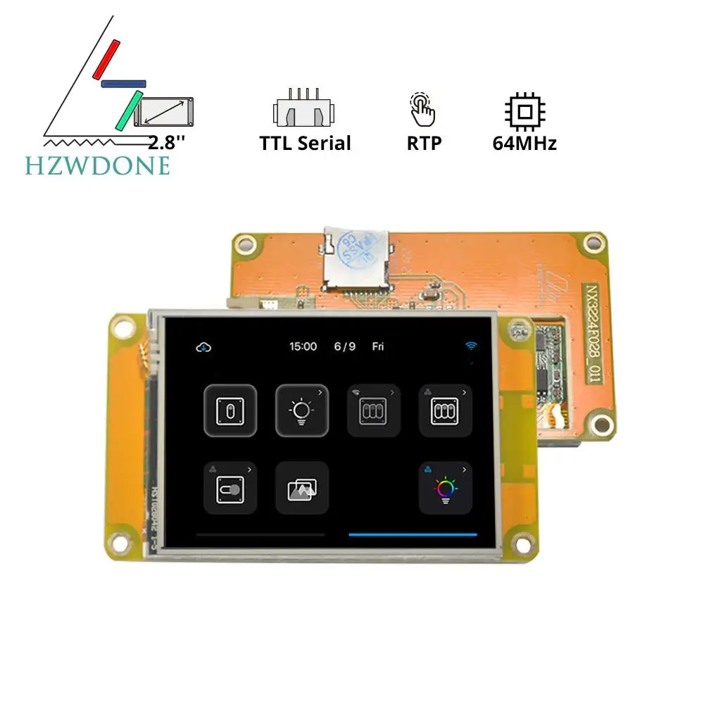 NX3224F028 – Nextion 2.8″ Discovery Series HMI Touch Display |