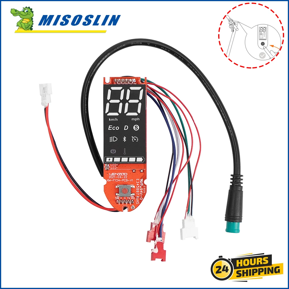 For OEM M365/Pro Electric Scooter Dashboard 36V LENZOD Metal Kick