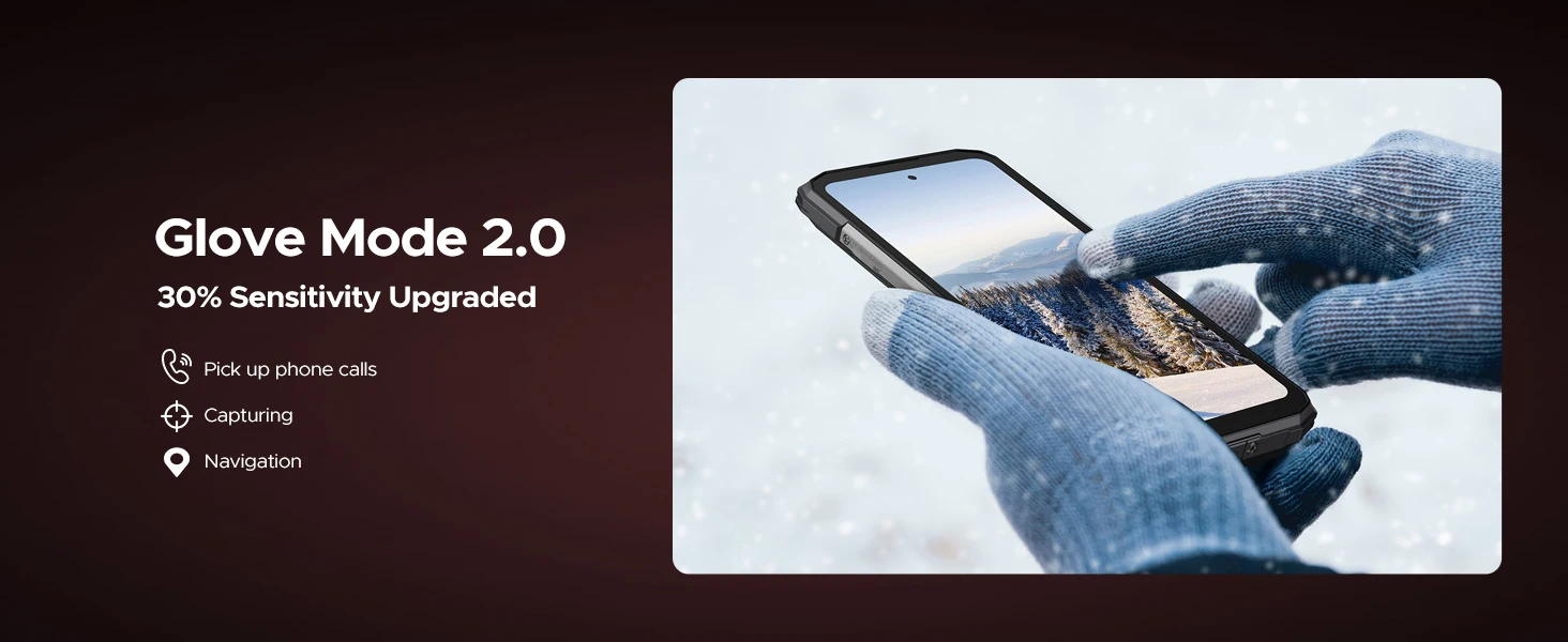 DOOGEE Blade20 Play 5G Rugged Phone 32GB RAM + 256GB ROM 6.6'' Display 10300mAh Battery 125dB Speaker 50MP Gemini AI Smartphone
