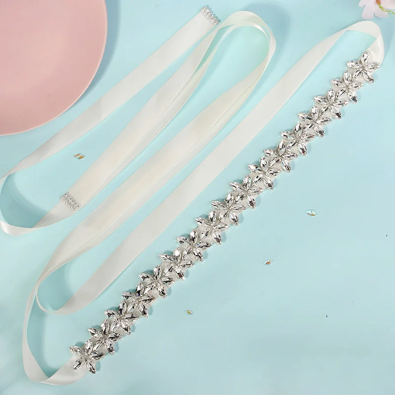 Miallo Handmade Rhinestone Belt Prom Evening Dress Accessories For Women Bridal Wedding Belt Bridesmaid Gift bridal waistband,bridal dress decoration