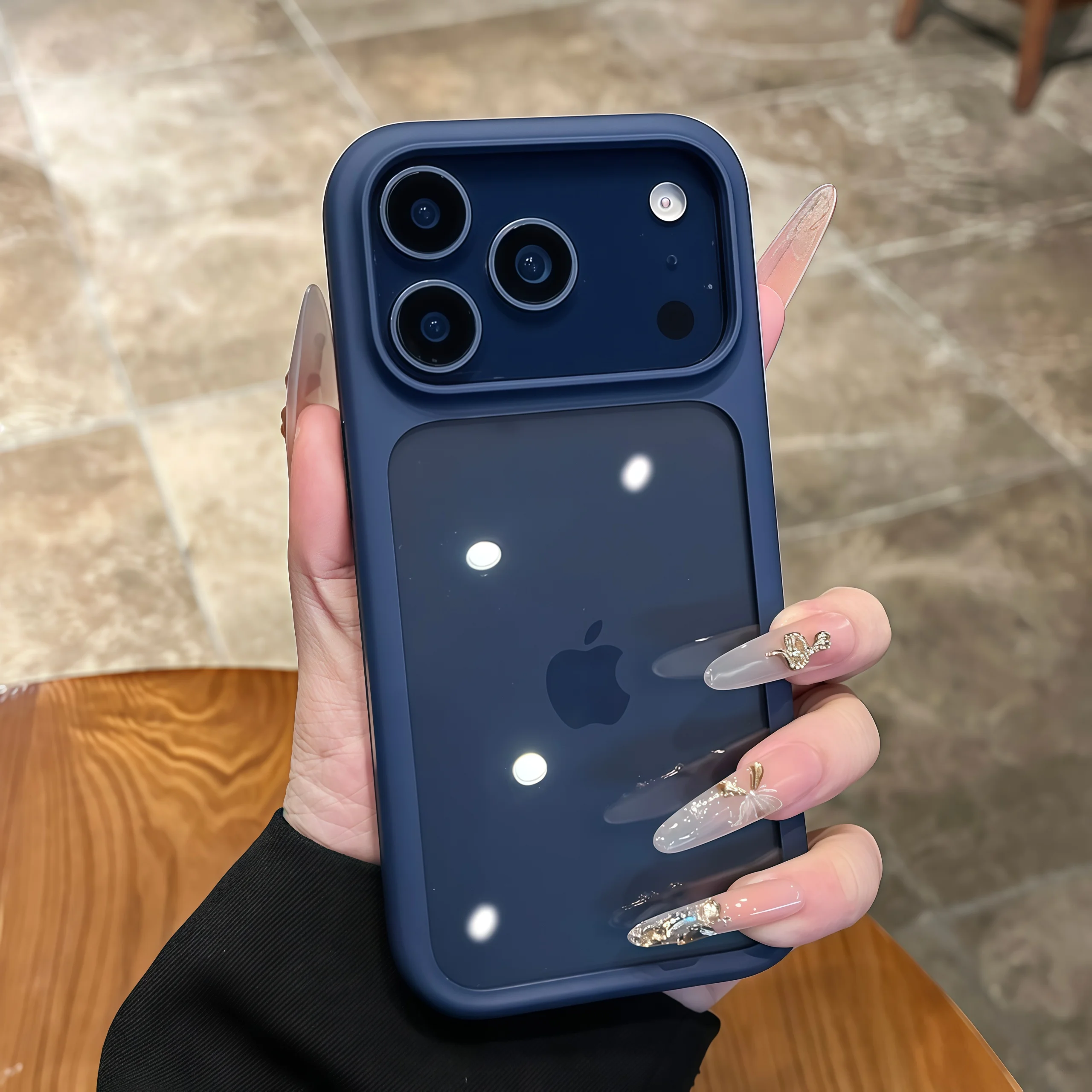 Advanced Silicone Soft Edge Transparent Shockproof Phone Cover Gift