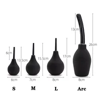Medical Enema Irrigator Enema Bulb Syringe Anal Douche Cleaner Enema Colon Cleanse Feminine Hygiene Enema Anal Cleaner Devices 2