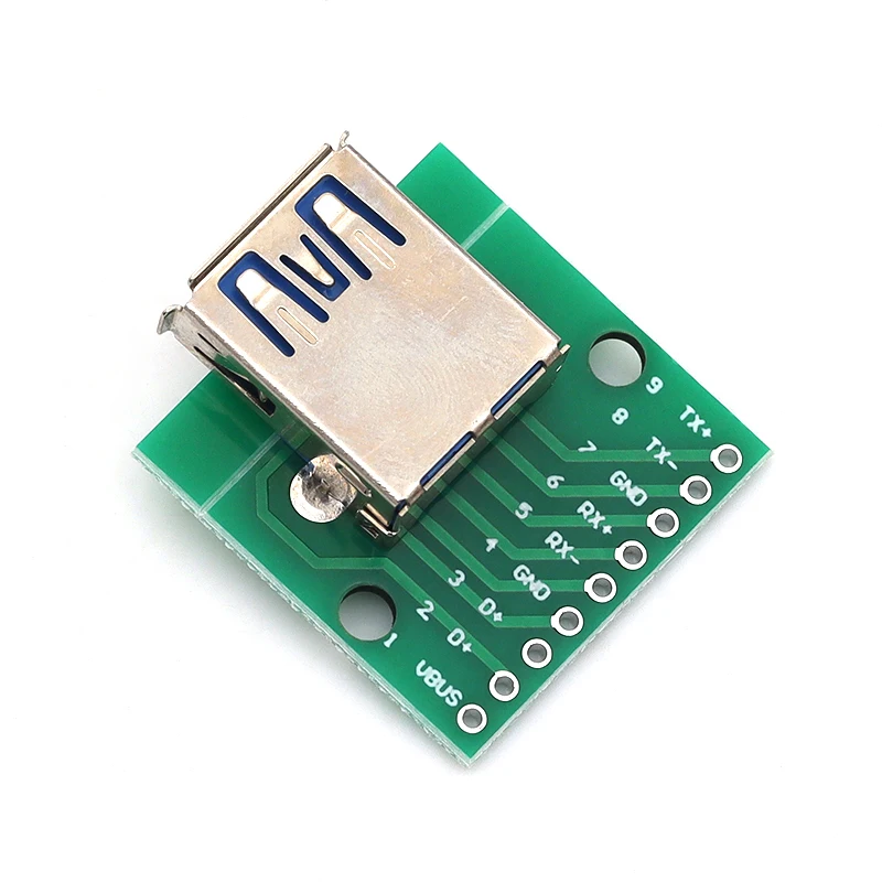 Compact USB Interface to DIP PCB Converter Adapter Board