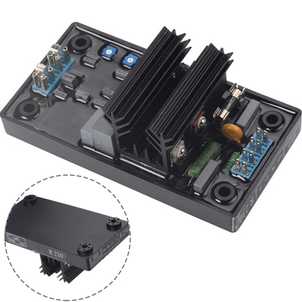 Leroy Somer용 AVR R230 전압 조정기 전자 모듈, 5가지 전압 변동을 자동으로 조절하도록 설계됨