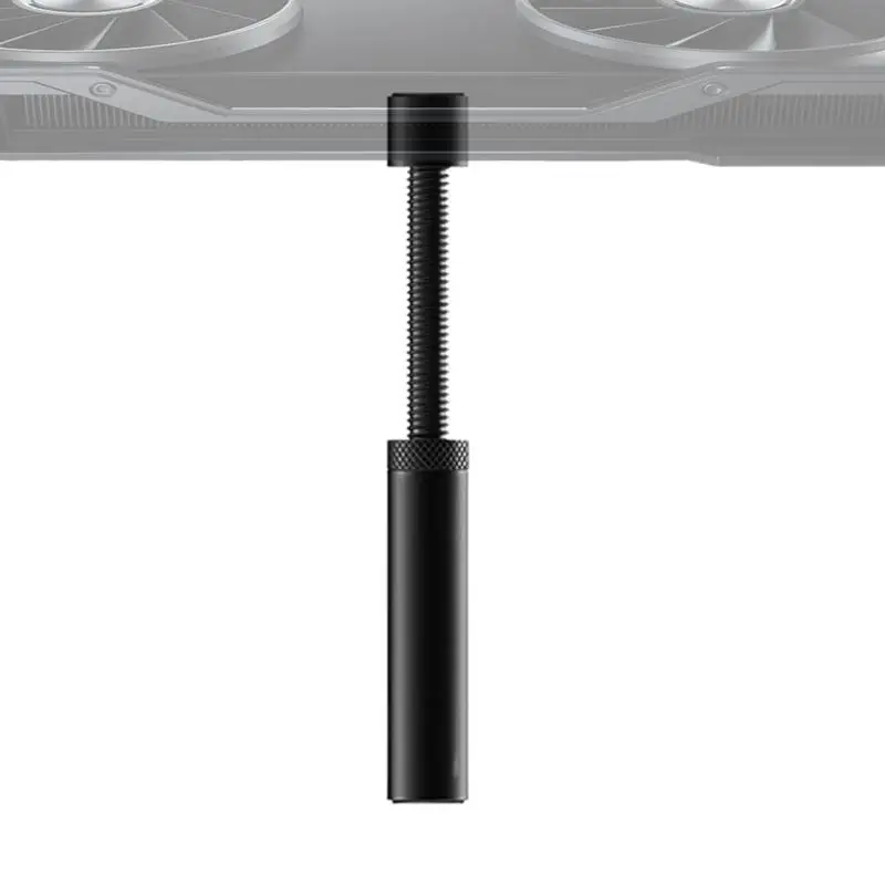 Graphics Card GPU Sag Holder Support Adjustable Telescopic Creative Jack Shape Graphics Aluminum Video Card Bracket Stand graphics card holder
