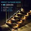 LED Solar Staircase Light Waterproof Passage Patio Courtyard Guardrail Step Lamp for Outdoor Garden Borders Terrace Fence Light 4