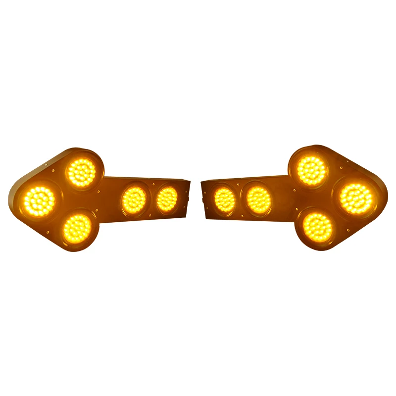 Road Safety Led Signal Boards Directional Arrow Sign Light With Controller Kit Emergency Lamp Flashing Strobe Traffic Light