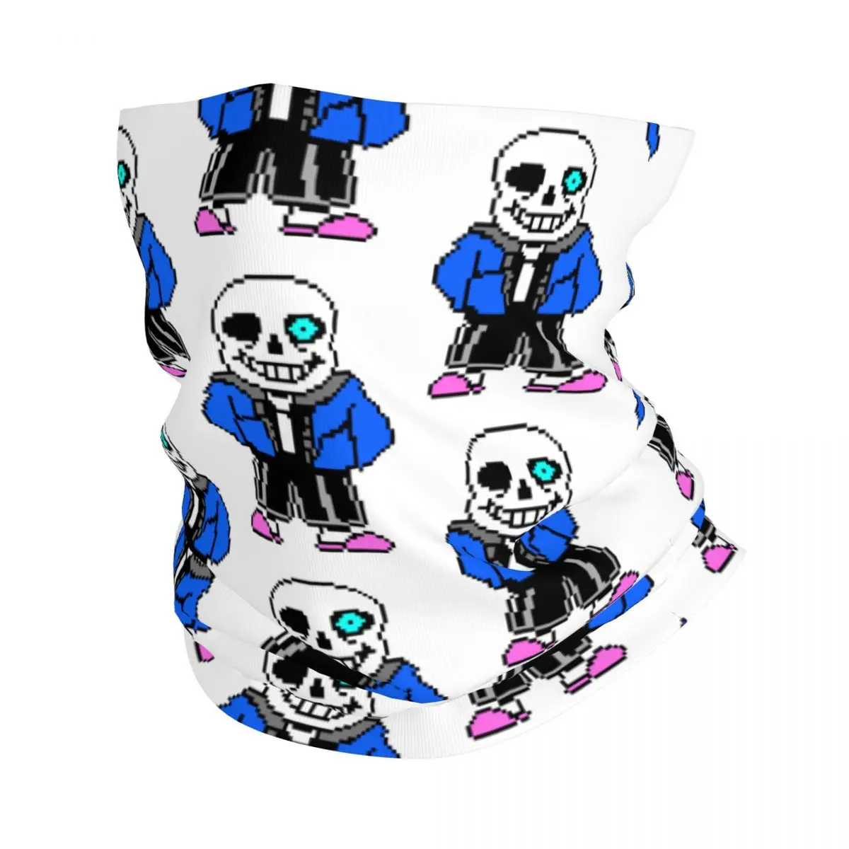 

Бандана для глаз Undertale Sans Bad Time, Шейная гетра, защита от УФ излучения, шарф для лица, женская и мужская повязка на голову, Балаклава