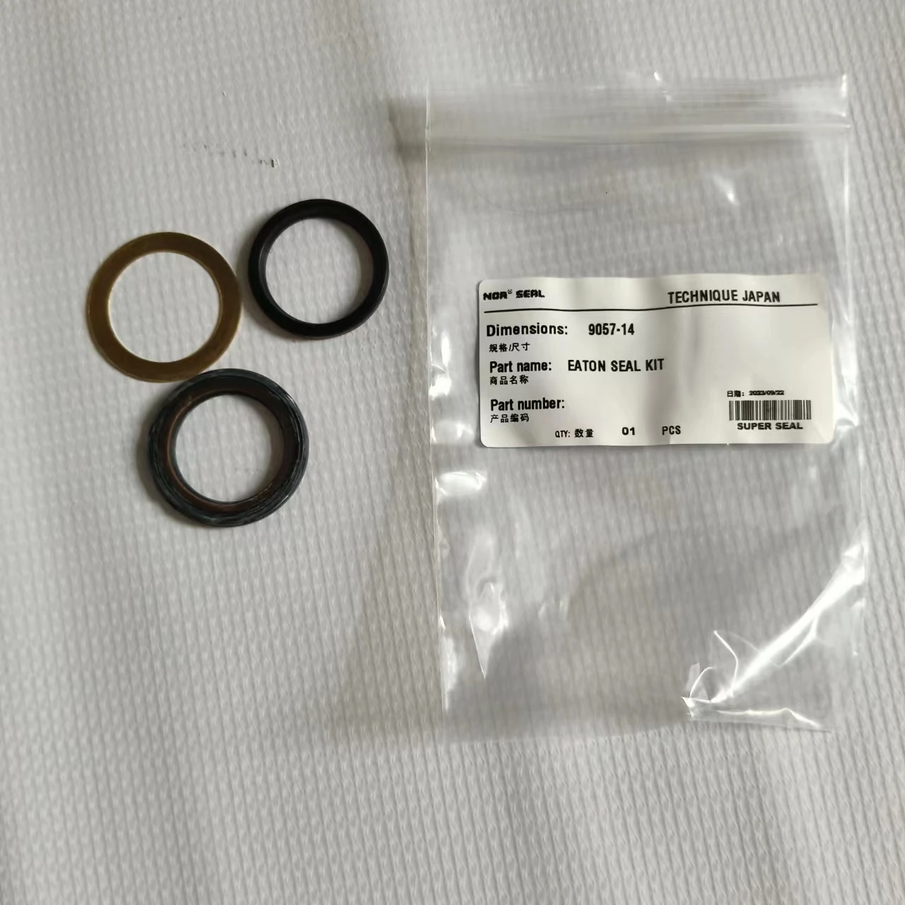 3PCS Seal Kit For Eaton 2000 series 3000 series 4000 6000 hydraulic motor