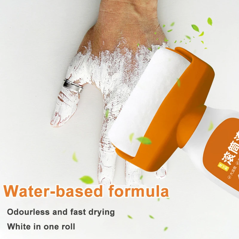 2 In1 Wall Repair Paint Roller Waterbased for Interior Renovation