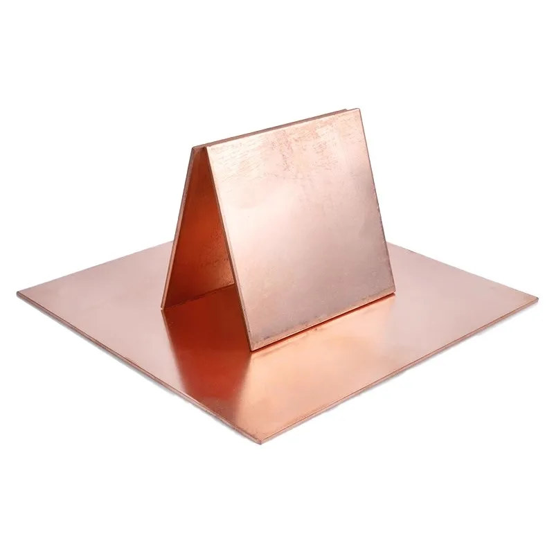 1Pcs 99% Pure Copper Cu Metal Sheet  Foil Plate Copper Sheet Thickness 0.1mm~8mm Length 50mm~5000mm