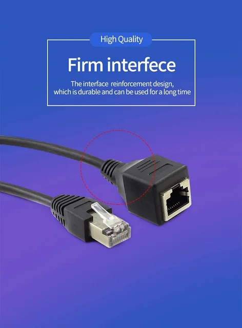 Cable De Extensión Ethernet Vention Cat7, Cable Lan RJ45, Macho A Hembra, 1m, 1,5m, 2m, 3m, 5m Compra Barata En