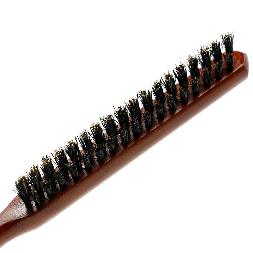 Plastic Hair Fluffy Comb Plastic Handle Hair Brush Anti-static Barber Comb Scalp Massage Hairdresser Styling Tool