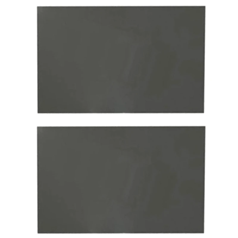 

2Pieces/set 30x20cm 90 Degree Adhesive Linear Polarized Film Sheet LCD Polarizer