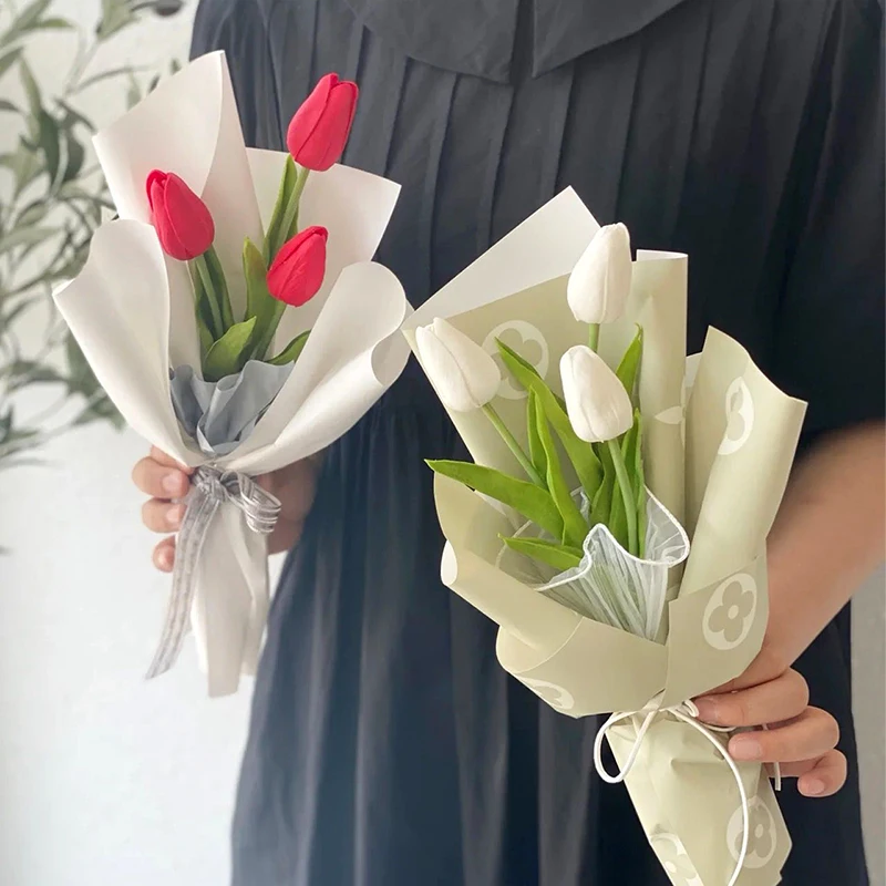Growhabity – Uv Resistant Lifelike Artificial Tulips Flowers
