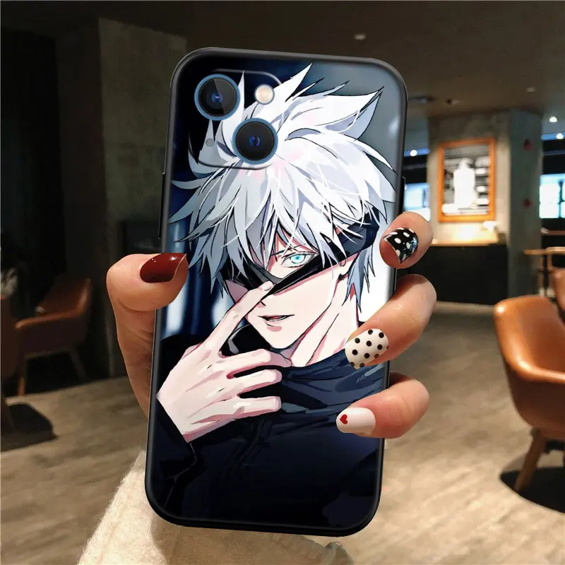 Jujutsus Gojo Anime Shell Phone Case