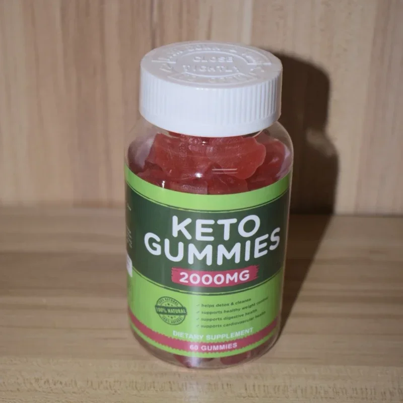 Keto gummies with apple cider vinegar flavor promote digestion metabolism health lightness and fat burning