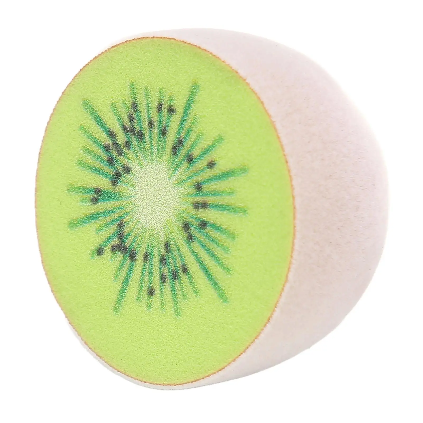 

Kiwi Shape Dual Use Elastic Beauty Sponge - Hydrophilic Polyurethane Wet Dry Makeup Egg for Skin