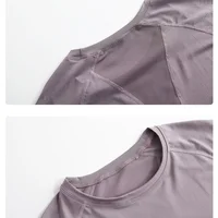 DRUR 2 pièces ensemble de course femmes survêtement léger ample à manches longues Sport chemise pantalon ensembles 2 pièces tenue de Sport vêtements de Sport vêtements de Sport 4