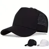 Unisex Solid Color Breathable Baseball Caps Spring and Summer Outdoor Adjustable Casual Hats Sunscreen Hat 1