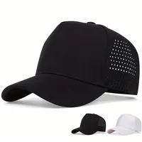 Unisex Solid Color Breathable Baseball Caps Spring and Summer Outdoor Adjustable Casual Hats Sunscreen Hat 1