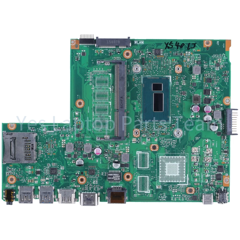 Totalmente Testado Notebook Motherboard, 60NB0B00-MB2000, SR1EK