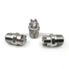 1/4" BSPT HVV/HU SS304 Flat Fan Spray Nozzle, Industrial / Factory Cleaning, Dust Removal Nozzle Washing, 1510 1520 2503 2506 2