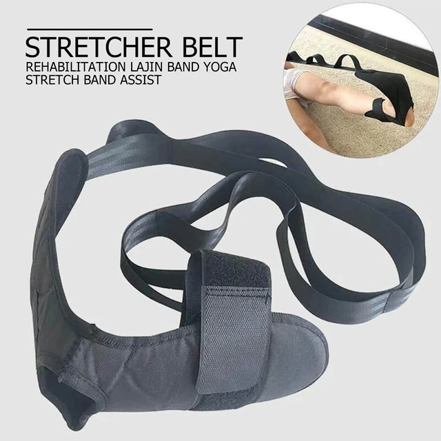 148cm Yoga Leg Ankle Brace Support Training Stretching Belt Stroke  Hemiplegia Rehabilitation Strap Correction Braces Yoga Belt