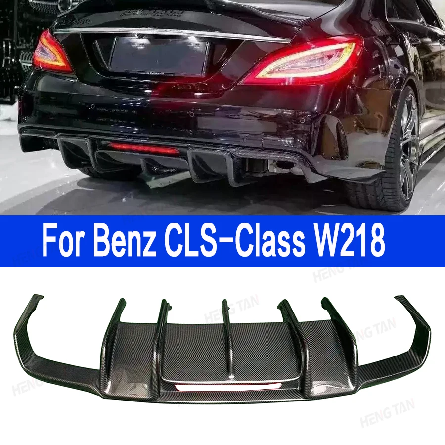 CarbonFiberRearLipDiffuserForMercedesBenzCLSClassW218350550