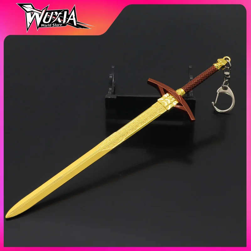 

Dungeons Weapon Separation of Life and Death Sword Baldur Game Peripheral 22cm Metal Samurai Swords Weapon Model Gifts Toy Boys