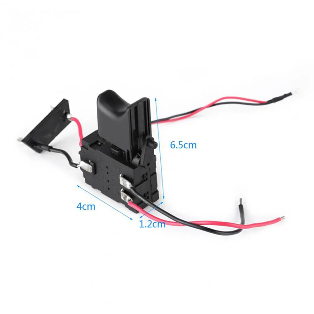 v 16a Furadeira Elétrica Interruptor de Controle sem Fio Broca Gatilho Botão de Controle de Velocidade para Ferramentas Elétricas dr dc 7.2 V24