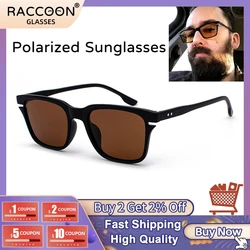 Leopard Marrow Polarized Sunglasses Men Retro Small Square Women Sun Glasses 2022 Uv High Quality Driving Shades Classic Eyewear