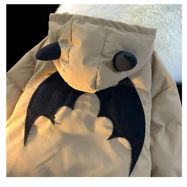 Hooded Padded Jacket and Thin Sweatshirt 6