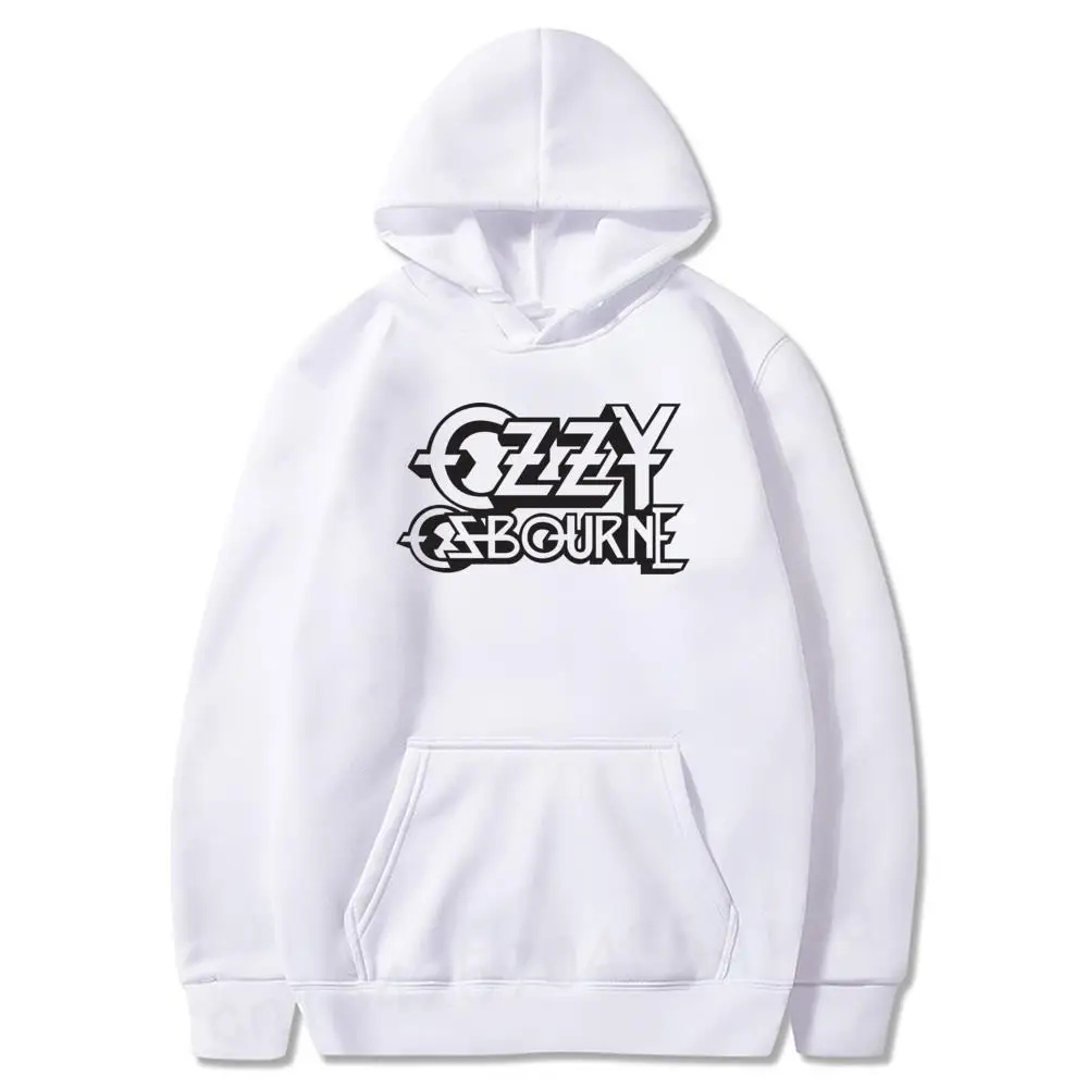 

New Ozzy Osbourne Hoodies Polyester Printed Men Brand Hip Hop Hooded Custom Printed Ozzy Punk Rock Sweatshirt Tops