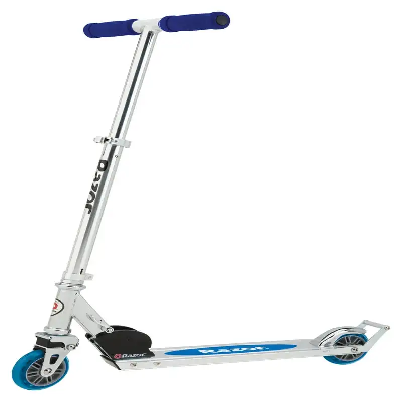 

A2 Kick Scooter for Kids - Wheelie Bar, Front Suspension, Lightweight, Foldable, Aluminum Frame, and Adjustable Handlebars, Unis