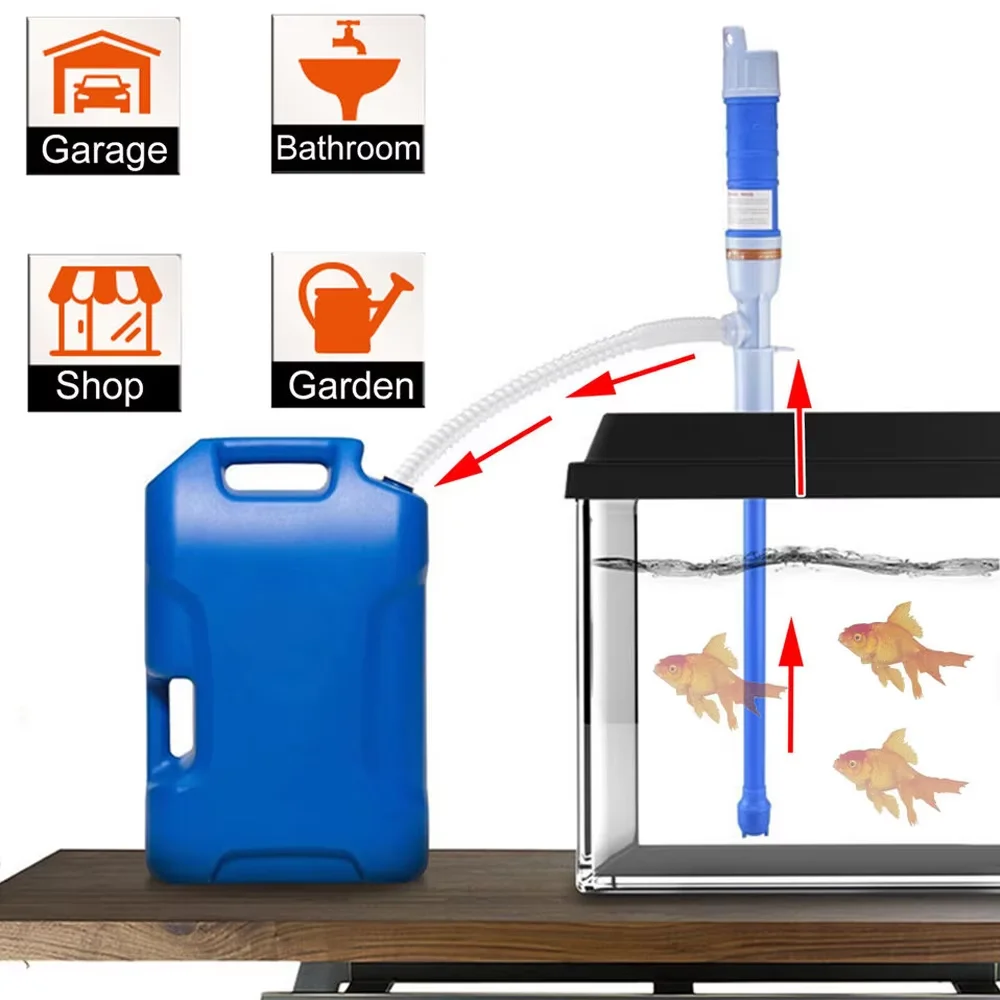 Liquid Transfer Pump Electric Oil Pump Siphon Liquid Transfer Pump Battery Powered Electric Fuel Transfer Siphon Car Gas Oil Water Liquid Tool oil syringe pump liquid transfer pump