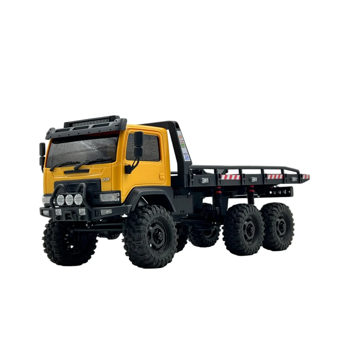 RTR 1/18 RC クローラー 6x6 フラットベッドトラック ロックカーホビー