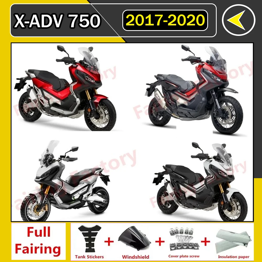 

For Honda X-ADV XADV 750 2017-2020 2019 X-ADV750 Full Fairing Injection Bodywork Kit Cowl Panel Cover Motorcycle Accessories