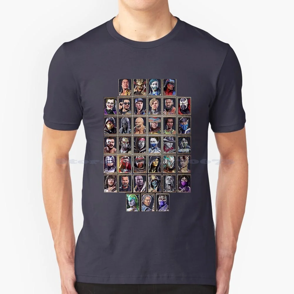 Mortal Kombat 11 Scegli La Tua Maglietta Select Fighter-Fighter 100% Cotone Tee Mortal Kombat 11 Mortal Kombat Scegli Il Tuo Combattente