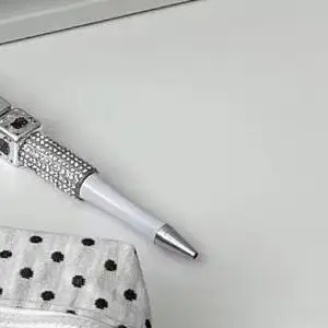 Astuccio alla Moda con Motivo a Pois, Grande Capacità, per Studenti, Borsa Portaoggetti da Viaggio per Trucchi